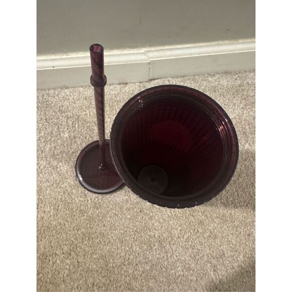 Starbucks Berry Plum Grid Disco Christmas Holiday (2020) 24oz Cold Cup W/ Straw - Picture 5 of 6